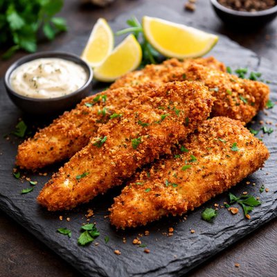 Coral fish fillet fry