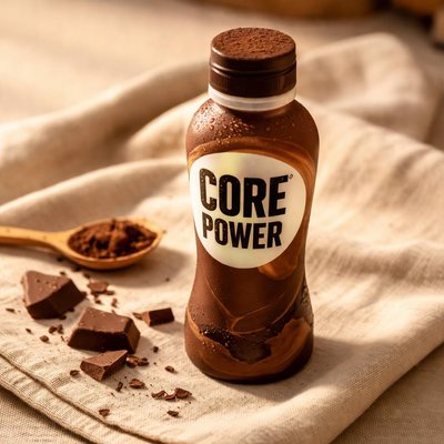 Core power chocolate protein drink