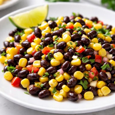 Corn and black beans