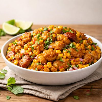 Corn and plantain mix