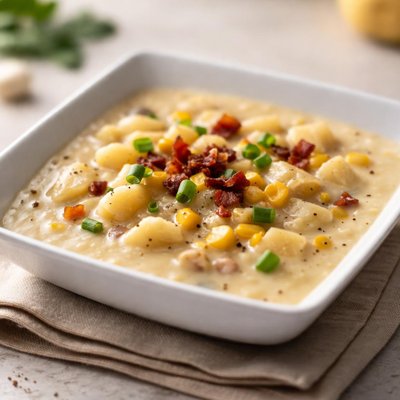 Corn and potato soup
