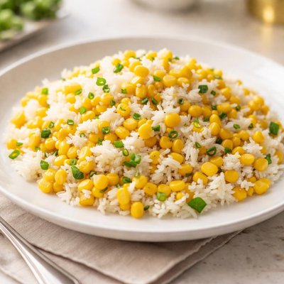 Corn and rice