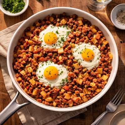 Corn beef hash