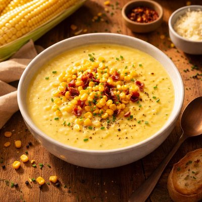 Corn cream soup