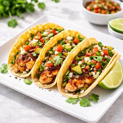 Corn flour tacos