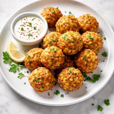 Corn fritter ball