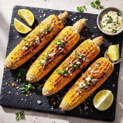 Corn grilled