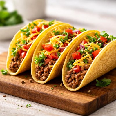 Corn hard shell taco
