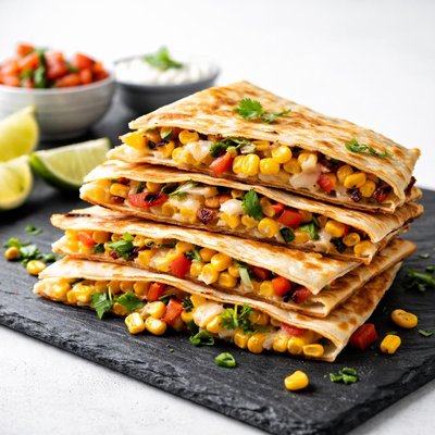 Corn quesadillas