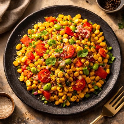 Corn succotash