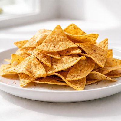 Corn tortillas chips
