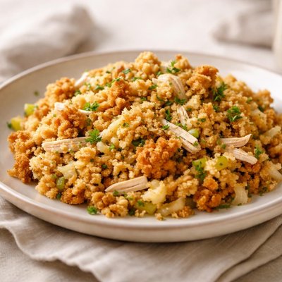 Cornbread chicken dressing