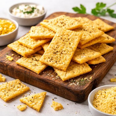 Cornbread crackers