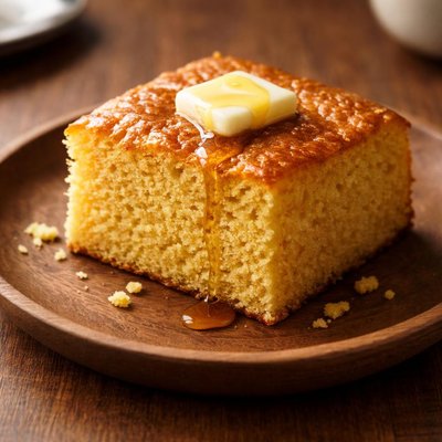 Cornbread slice