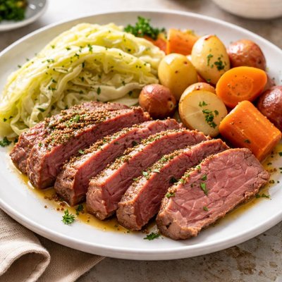 Corned beef and cabbage