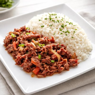 Corned beef and rice