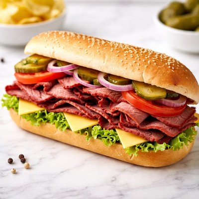 Corned beef sub