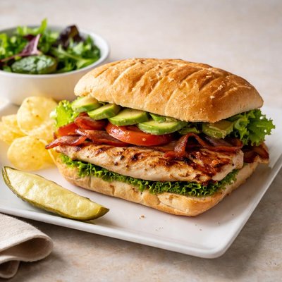 Corner bakery chicken sandwich