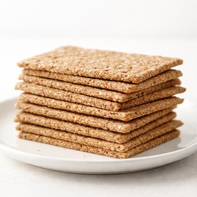 Corner buckwheat crispbread