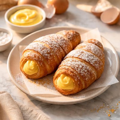 Cornetto alla crema