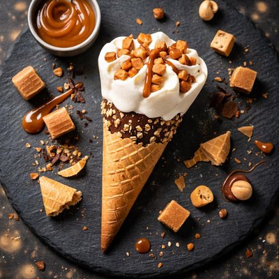 Cornetto vanilla fudge