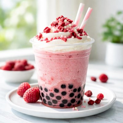 Costa mini bubble raspberry frappe
