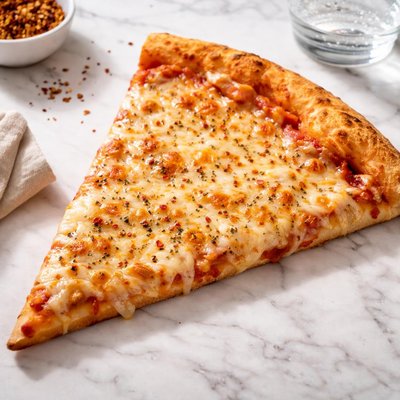 Costco cheese pizza slice