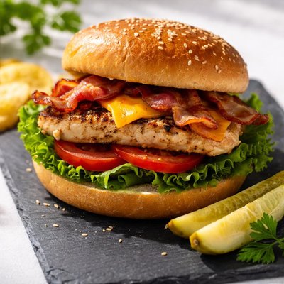 Costco chicken bacon sandwich