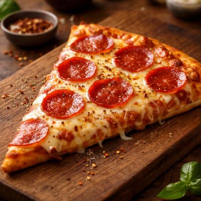 Costco pepperoni pizza slice