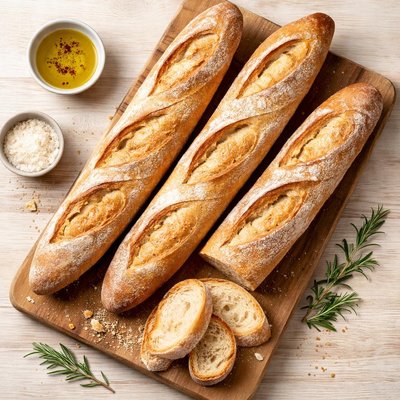 Costco sourdough baguette