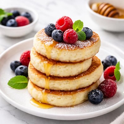 Cottage cheese pancakes