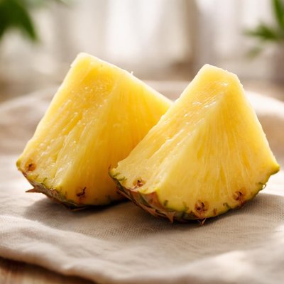 Couple pieces of pinnaples