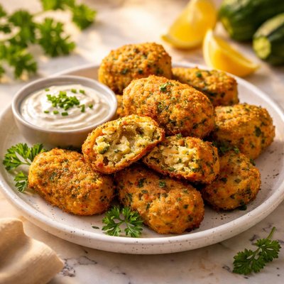 Courgette croquette