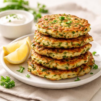 Courgette fritters