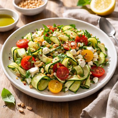 Courgette salad