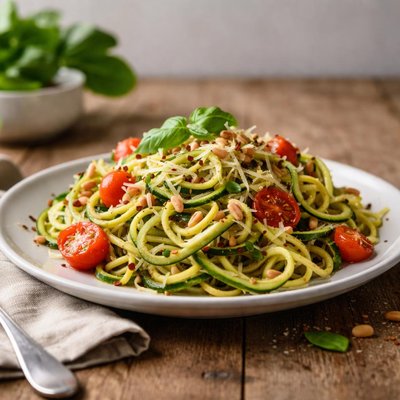 Courgette spaghetti