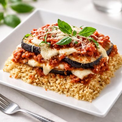 Couscous parmigiana