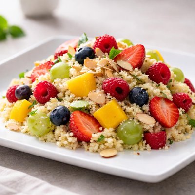 Couscous with fruit