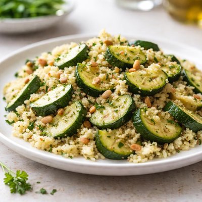 Couscous with zucchini