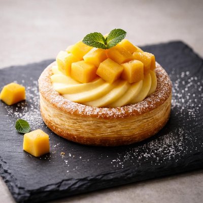 Cova mango cream pastry