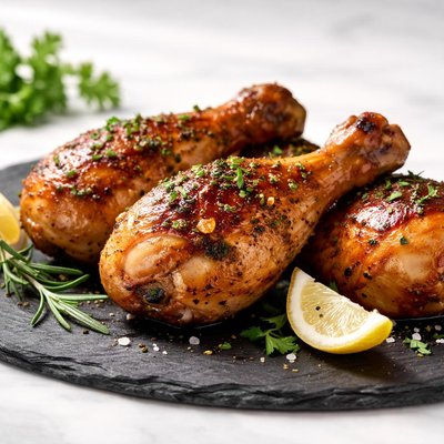 Coxa de frango assado