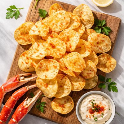 Crab chips