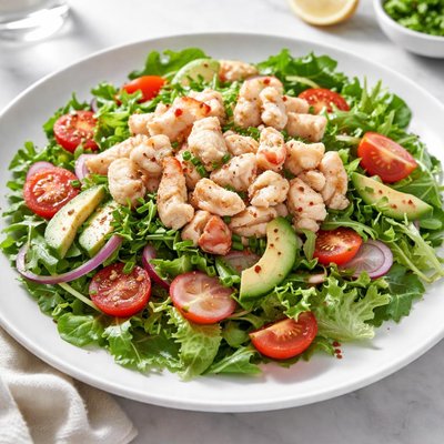 Crab seafood salad