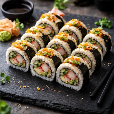 Crab stick roll