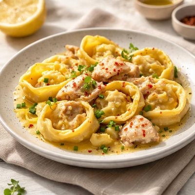 Crab tortellini