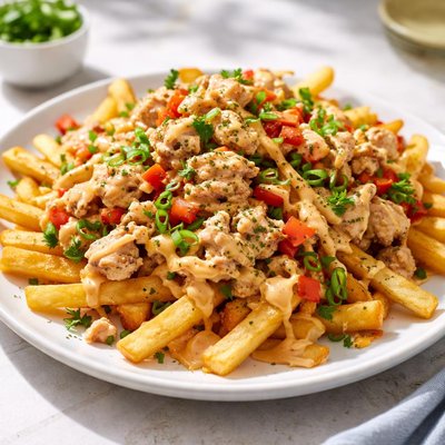 Crabmeat fries