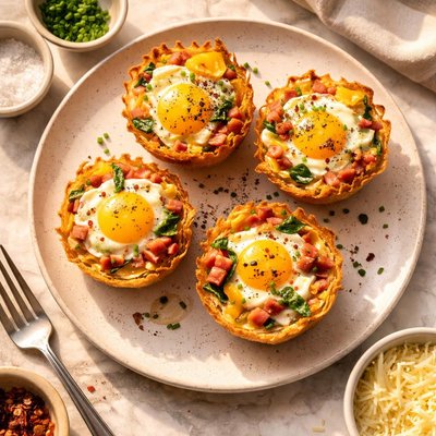 Crack an egg breakfast cup