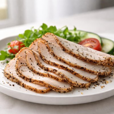 Cracked pepper turkey