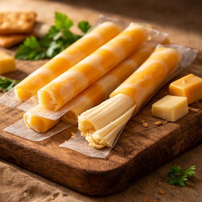 Cracker barrel cheddar jack cheese stick