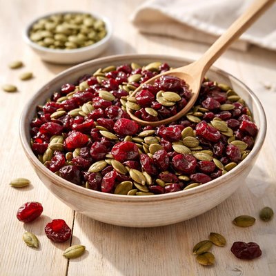 Cranberry and pumpkin seed mix